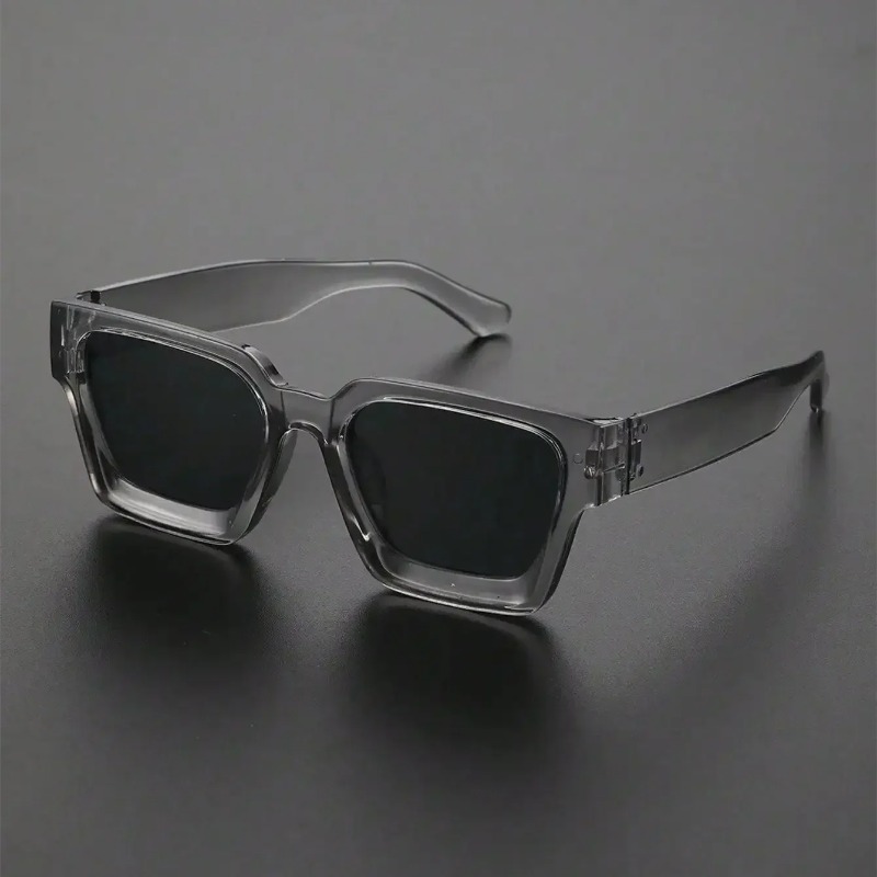 Photography Framing - Okulary przeciwsłoneczne unisex z plastikową, kwadratową