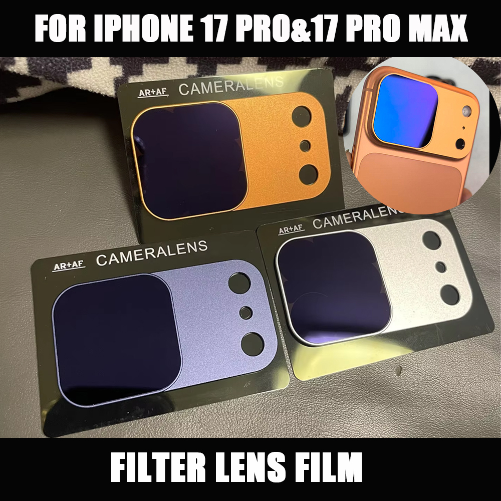 Photography Is - Filtr antyrefleksyjny do iPhone 17 Pro/Pro