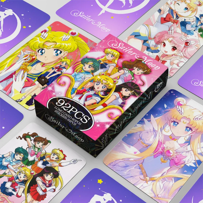 Photography News - 92 szt. Karty Lomo Sailor Moon
