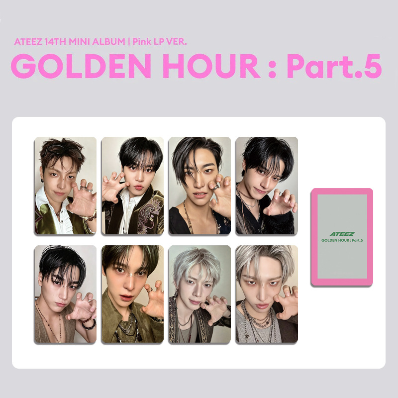 Photography News - 8 sztuk/zestaw Idol Boys ATEEZ Nowy