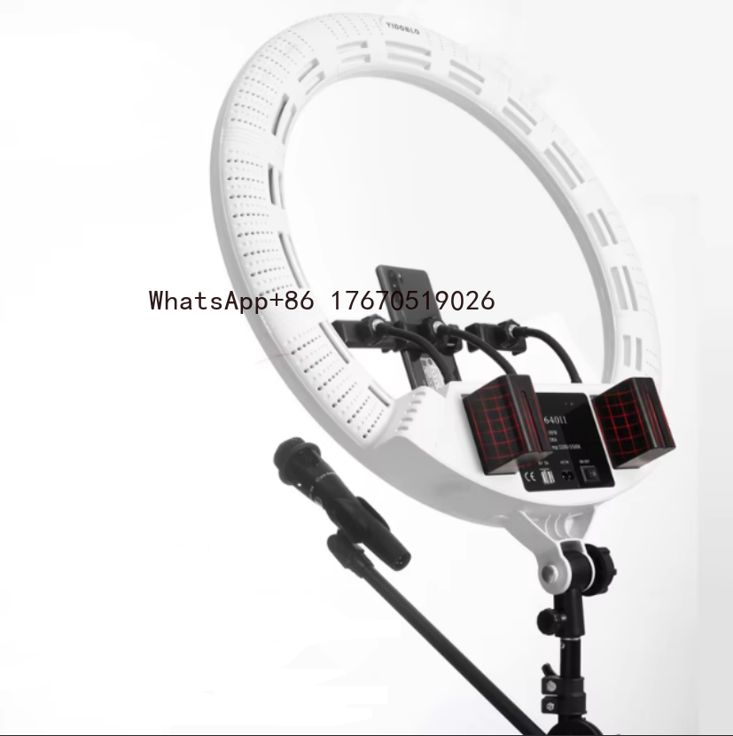 Photography Lighting - Lampa do transmisji na żywo, okrągła,