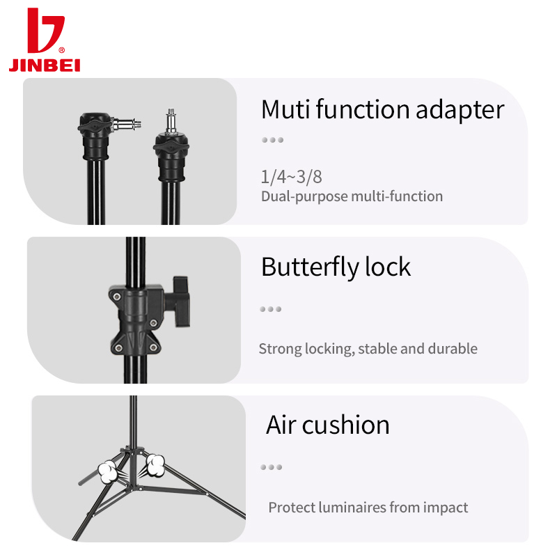 JINBEI MZ-2400FP Aluminiowy st – Photography Lighting recenzja i cena