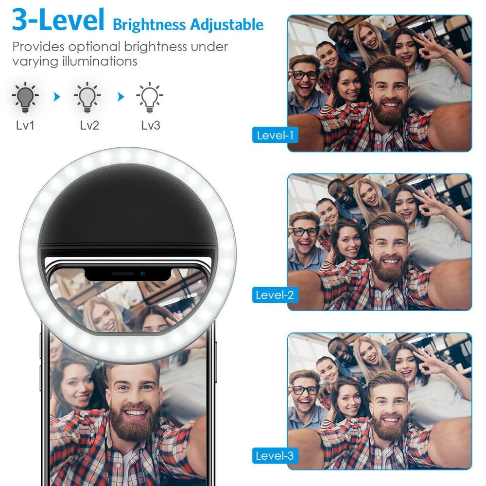 LED Lampa do Selfie z Ładowani – Photography Lighting recenzja i cena