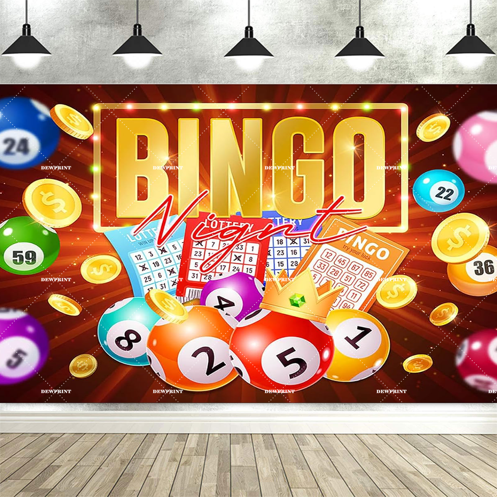 Kolorowe tło na wieczór bingo, – Photography Contest recenzja i cena