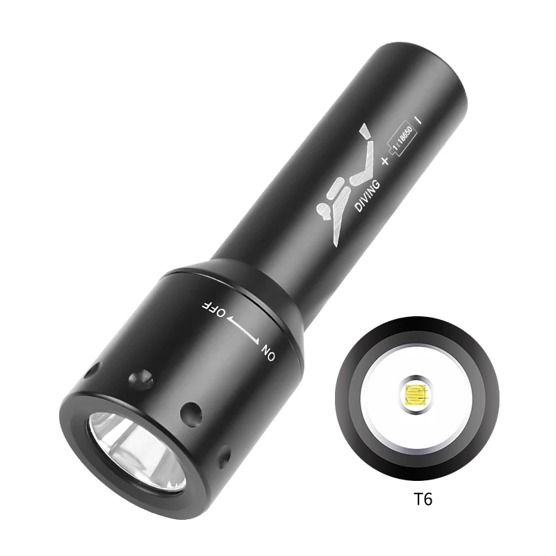 Nowa latarka nurkowa LED T6, d – Photography Is recenzja i cena