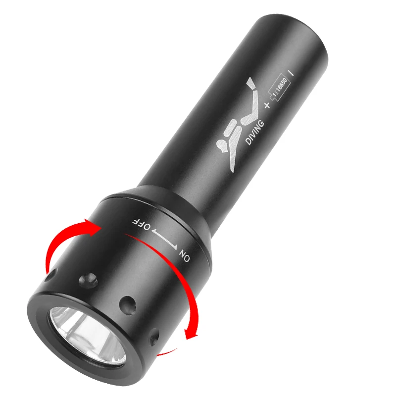 Nowa latarka nurkowa LED T6, d – Photography Is recenzja i cena